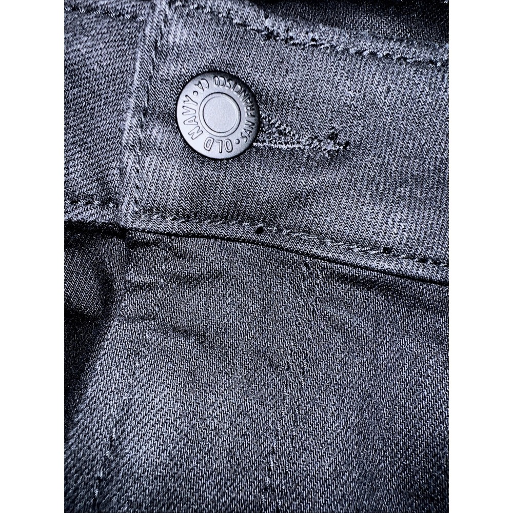 Old Navy Black High Rise Super Skinny Stretch Denim Jeans Women's Plus Sz 26 NWT - Picture 5 of 9